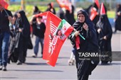 پیاده روی جاماندگان اربعین حسینی در تبریز