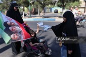پیاده روی جاماندگان اربعین حسینی در تبریز