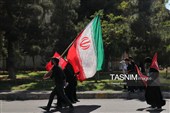 پیاده روی جاماندگان اربعین حسینی در تبریز