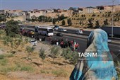پیاده روی جاماندگان اربعین حسینی در تبریز