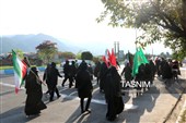 راهپیمایی جاماندگان اربعین حسینی در چابکسر - گیلان
