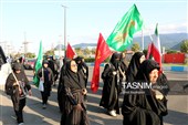 راهپیمایی جاماندگان اربعین حسینی در چابکسر - گیلان