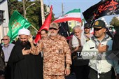 راهپیمایی جاماندگان اربعین حسینی در چابکسر - گیلان