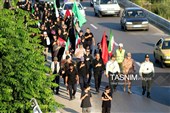 راهپیمایی جاماندگان اربعین حسینی در چابکسر - گیلان