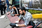 راهپیمایی جاماندگان اربعین حسینی در چابکسر - گیلان