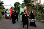 راهپیمایی جاماندگان اربعین حسینی در چابکسر - گیلان