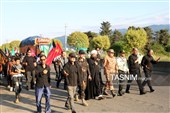 راهپیمایی جاماندگان اربعین حسینی در چابکسر - گیلان