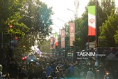 راهپیمایی جاماندگان اربعین حسینی در زنجان