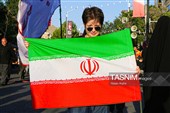 راهپیمایی جاماندگان اربعین حسینی در زنجان