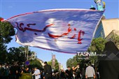 راهپیمایی جاماندگان اربعین حسینی در زنجان