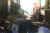 راهپیمایی جاماندگان اربعین حسینی در زنجان