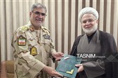 دیدار فرمانده مرزبانی فراجا با نماینده ولی‌فقیه در کردستان
