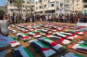 جنبش المجاهدین: پیکر 112 شهید فلسطینی، شاهدی بر وحشیگری صهیونیست‌هاست