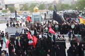 پیاده‌روی عصر اربعین جاماندگان در پارسیان