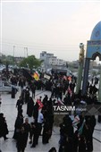 پیاده‌روی عصر اربعین جاماندگان در پارسیان