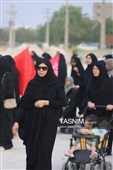 پیاده‌روی عصر اربعین جاماندگان در پارسیان