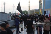 پیاده‌روی عصر اربعین جاماندگان در پارسیان
