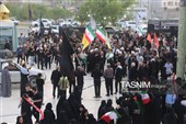 پیاده‌روی عصر اربعین جاماندگان در پارسیان