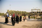 بازگشت زائرین اربعین حسینی از مرز خسروی