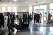 بازگشت زائرین اربعین حسینی از مرز خسروی