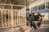 بازگشت زائرین اربعین حسینی از مرز خسروی