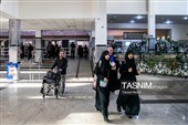 بازگشت زائرین اربعین حسینی از مرز خسروی