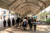 بازگشت زائرین اربعین حسینی از مرز خسروی