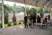 بازگشت زائرین اربعین حسینی از مرز خسروی