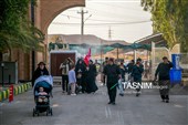 بازگشت زائرین اربعین حسینی از مرز خسروی
