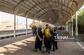 بازگشت زائرین اربعین حسینی از مرز خسروی