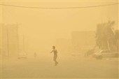 سرعت طوفان گردوخاک سیستان به مرز 130 کیلومتر رسید