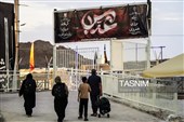 بازگشت زائرین اربعین حسینی از مرز خسروی