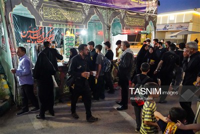 خدمات موکب‌های اربعین در مرز خسروی
