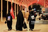 بازگشت زائرین اربعین حسینی از مرز خسروی