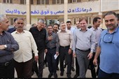 بازدید دکتر محمدرضا ظفرقندی وزیر بهداشت از بیمارستان 17 شهریور برازجان