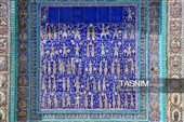 کاشی‌کاری عاشورایی در تکیه معاون الملک