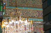 کاشی‌کاری عاشورایی در تکیه معاون الملک