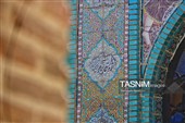 کاشی‌کاری عاشورایی در تکیه معاون الملک