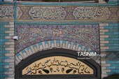 کاشی‌کاری عاشورایی در تکیه معاون الملک