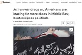Опрос Reuters: Американский народ считает войну с Ираном фактором дестабилизации
