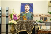 حضور امام جمعه زنجان در منزل شهیدان چراغی و امیری