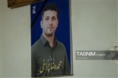 حضور امام جمعه زنجان در منزل شهیدان چراغی و امیری