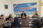 رئیس دانشگاه آزاد اردبیل در دفتر تسنیم به روایت تصویر