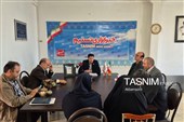 رئیس دانشگاه آزاد اردبیل در دفتر تسنیم به روایت تصویر
