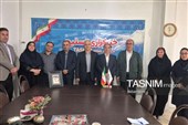 مدیرکل دامپزشکی اردبیل در دفتر تسنیم به روایت تصویر