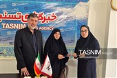حضور مدیران اردبیلی در دفتر تسنیم به مناسبت روز خبرنگار به روایت تصویر