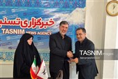 حضور مدیران اردبیلی در دفتر تسنیم به مناسبت روز خبرنگار به روایت تصویر