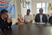 حضور مدیران اردبیلی در دفتر تسنیم به مناسبت روز خبرنگار به روایت تصویر