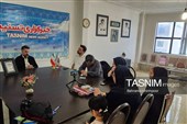 حضور مدیران اردبیلی در دفتر تسنیم به مناسبت روز خبرنگار به روایت تصویر