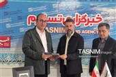 حضور مدیران اردبیلی در دفتر تسنیم به مناسبت روز خبرنگار به روایت تصویر